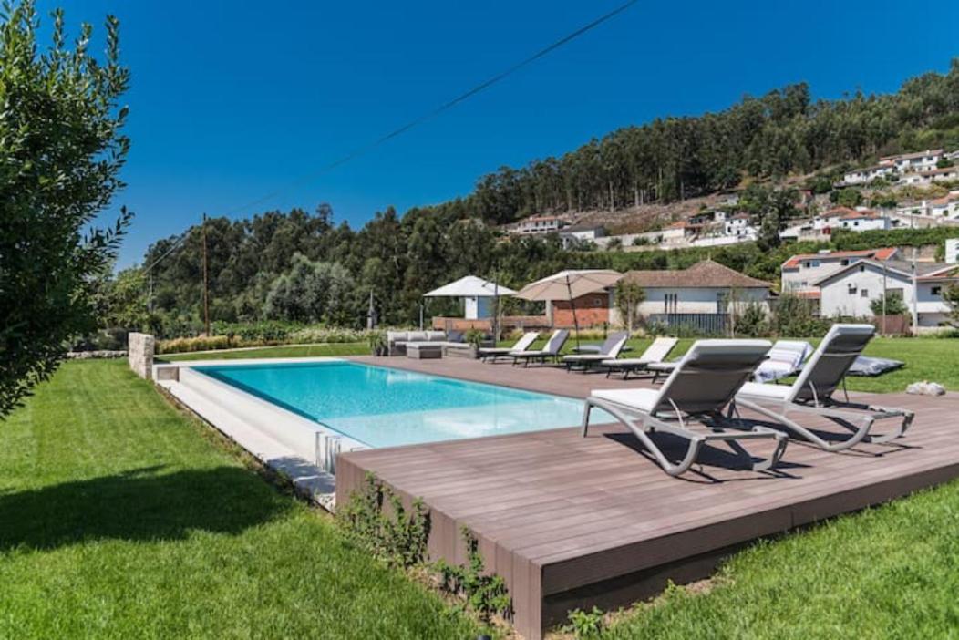 Casa Pelourinho De Louredo With Pool Otel Paredes  Dış mekan fotoğraf